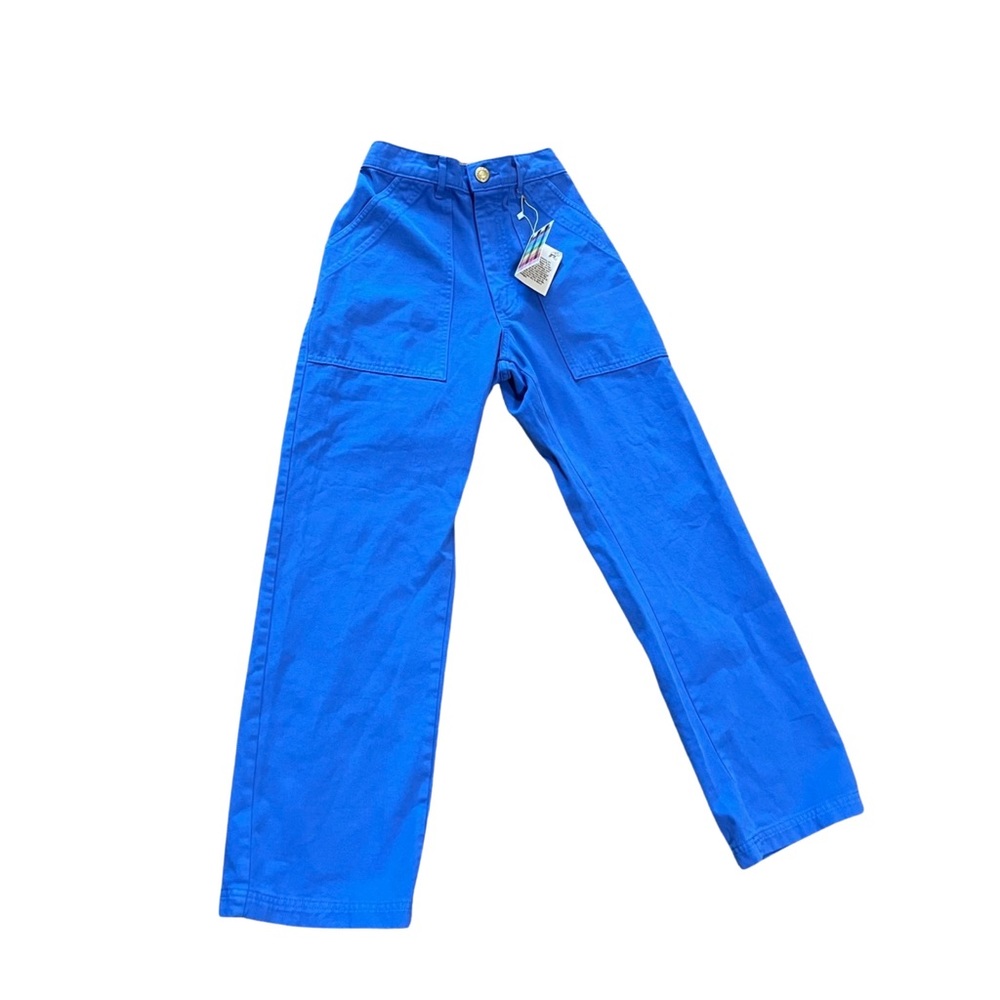 Big Bud Press Women’s Men’s Unisex Blue Work Pants Sz XS Made in USA